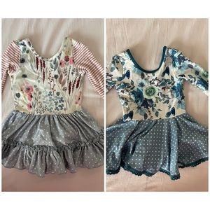 2 cheeky plum Leo’s/ dresses 2t